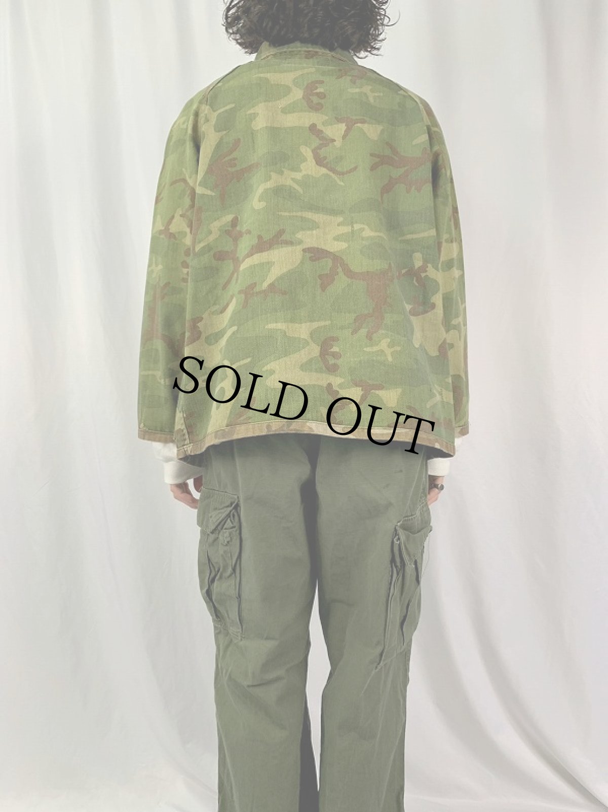 画像5: 80's RANGER カモ柄 リバーシブルジャケット M (5)