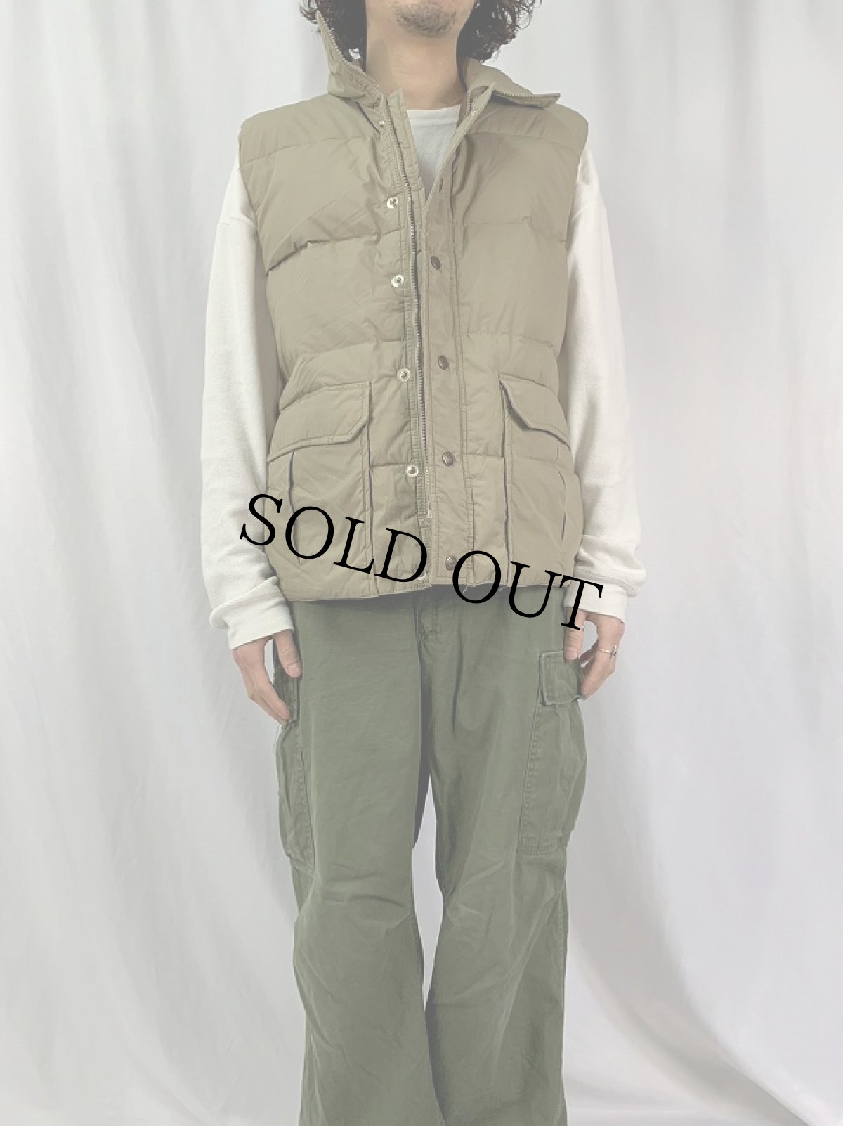 画像2: 70's Sears ダウンベスト L (2)