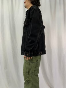 画像3: 90's Levi's 70507-4159 USA製 ブラックデニムジャケット XL (3)