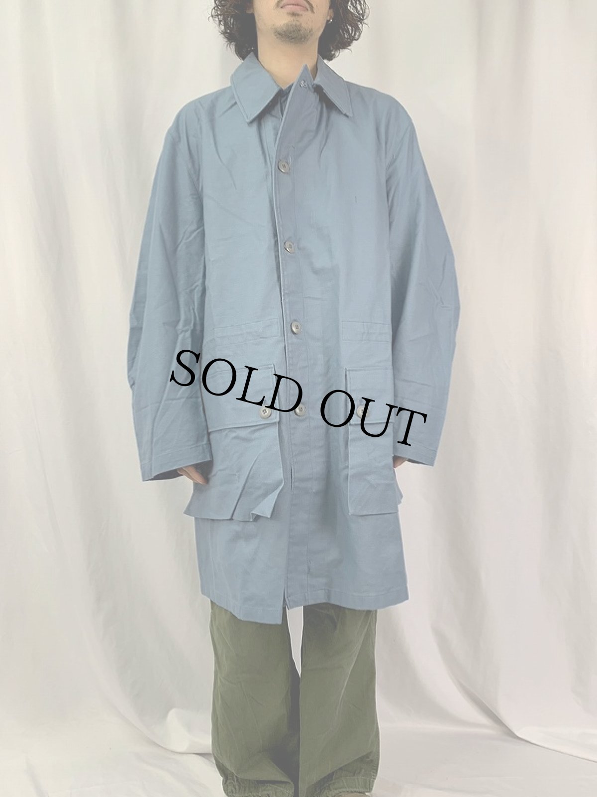 画像2: 90's スウェーデン軍 M-59フィールドコート DEADSTOCK (2)