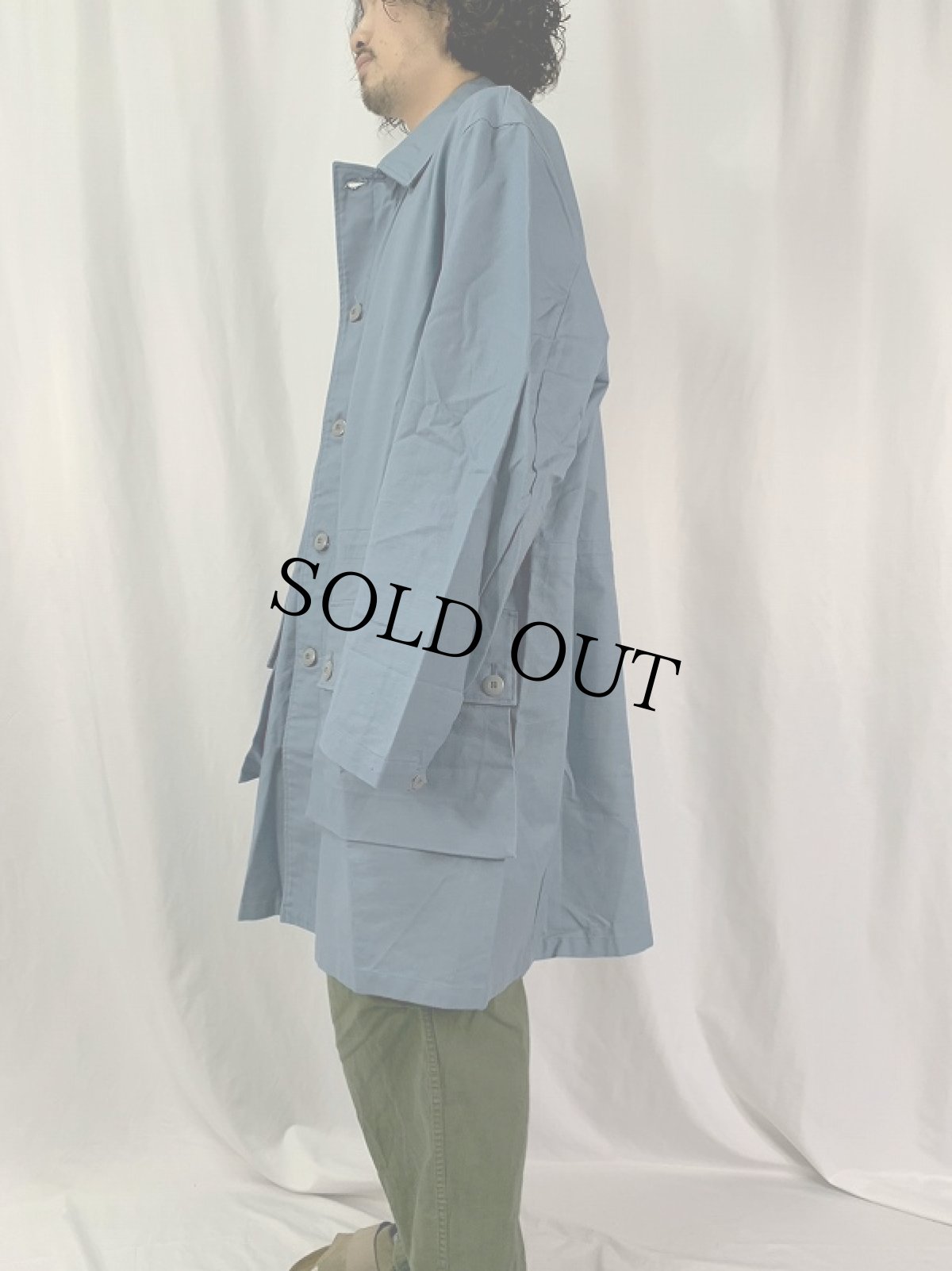 画像3: 90's スウェーデン軍 M-59フィールドコート DEADSTOCK (3)