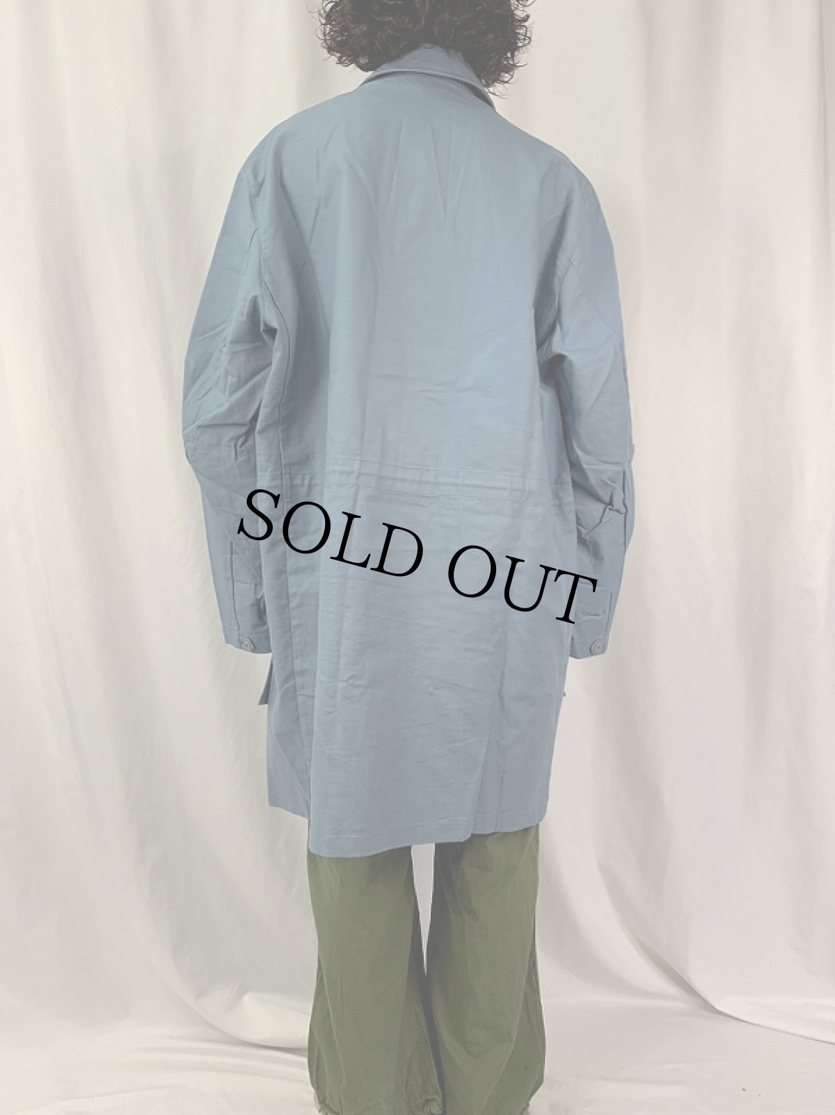 画像4: 90's スウェーデン軍 M-59フィールドコート DEADSTOCK (4)