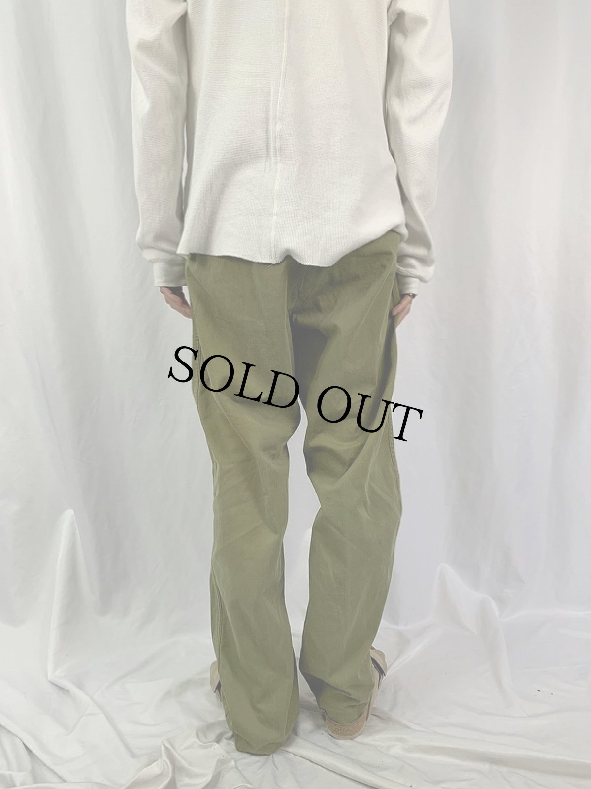 画像4: 60's BOY SCOUTS OF AMERICA チノトラウザーズパンツ W35 (4)