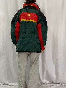 画像4: 90's THE NORTH FACE "GORE-TEX" ラスタカラー ナイロンスキージャケット (4)