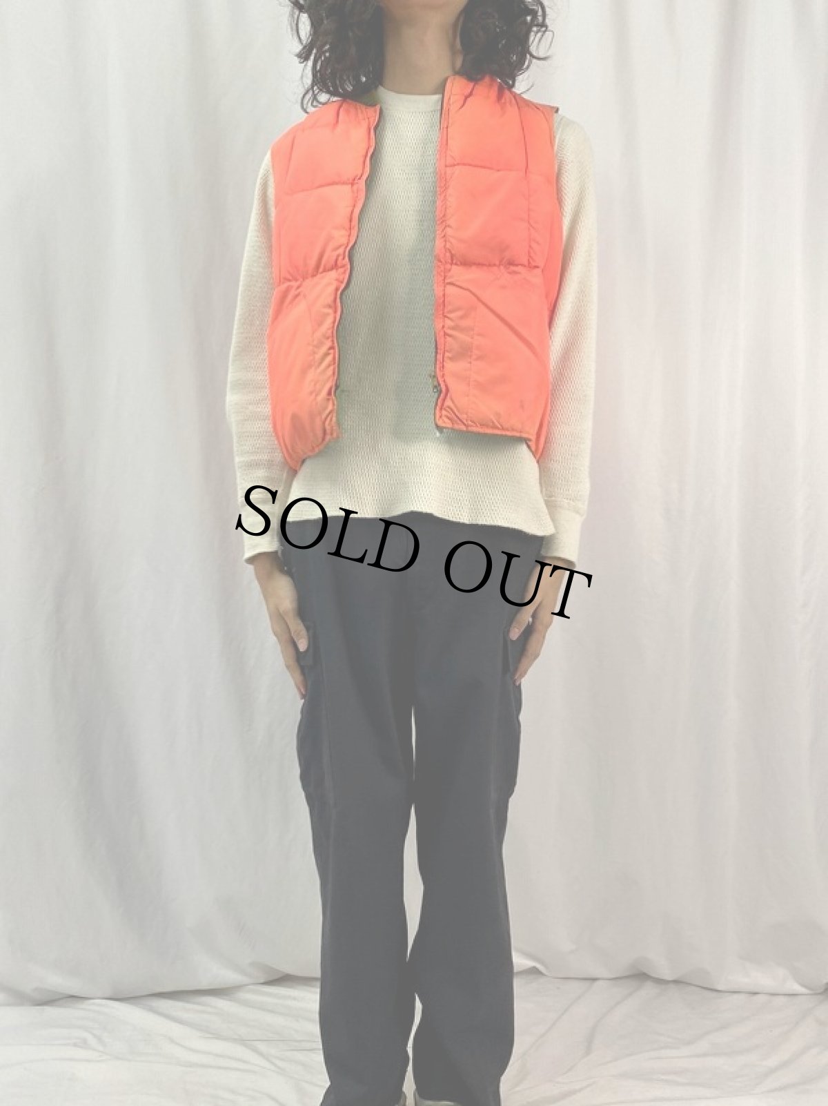 画像6: 70's TIMBERLINE リバーシブルキルティングベスト L (6)