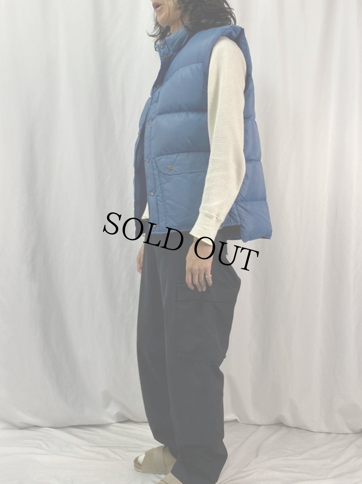 画像3: 80's CAMP7 ナイロンダウンベスト (3)