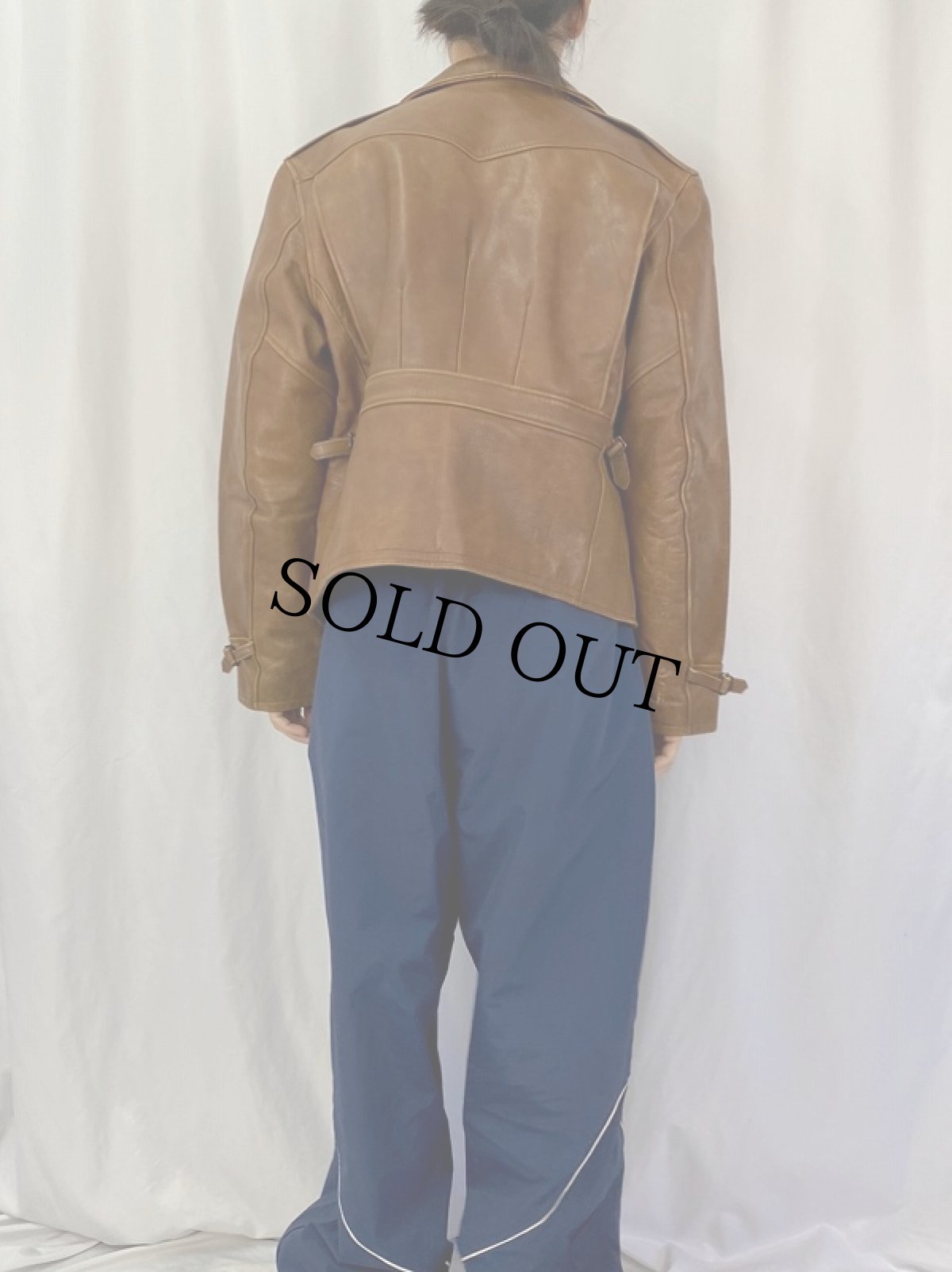 画像4: POLO Ralph Lauren ダブルライダースジャケット L (4)