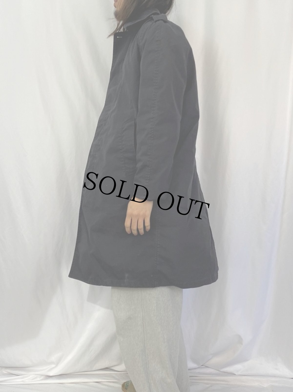 画像3: 80's U.S.AIR FORCE ALL WEATHER COAT ボアライナー付き BLACK 36R (3)