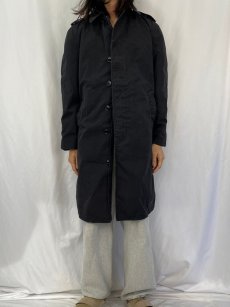 画像2: 80's U.S.AIR FORCE ALL WEATHER COAT ボアライナー付き BLACK 36R (2)