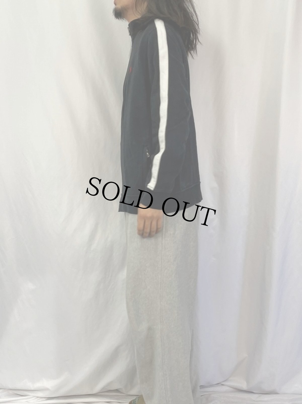 画像3: POLO Ralph Lauren スウェットジップジャケット BLACK XL (3)