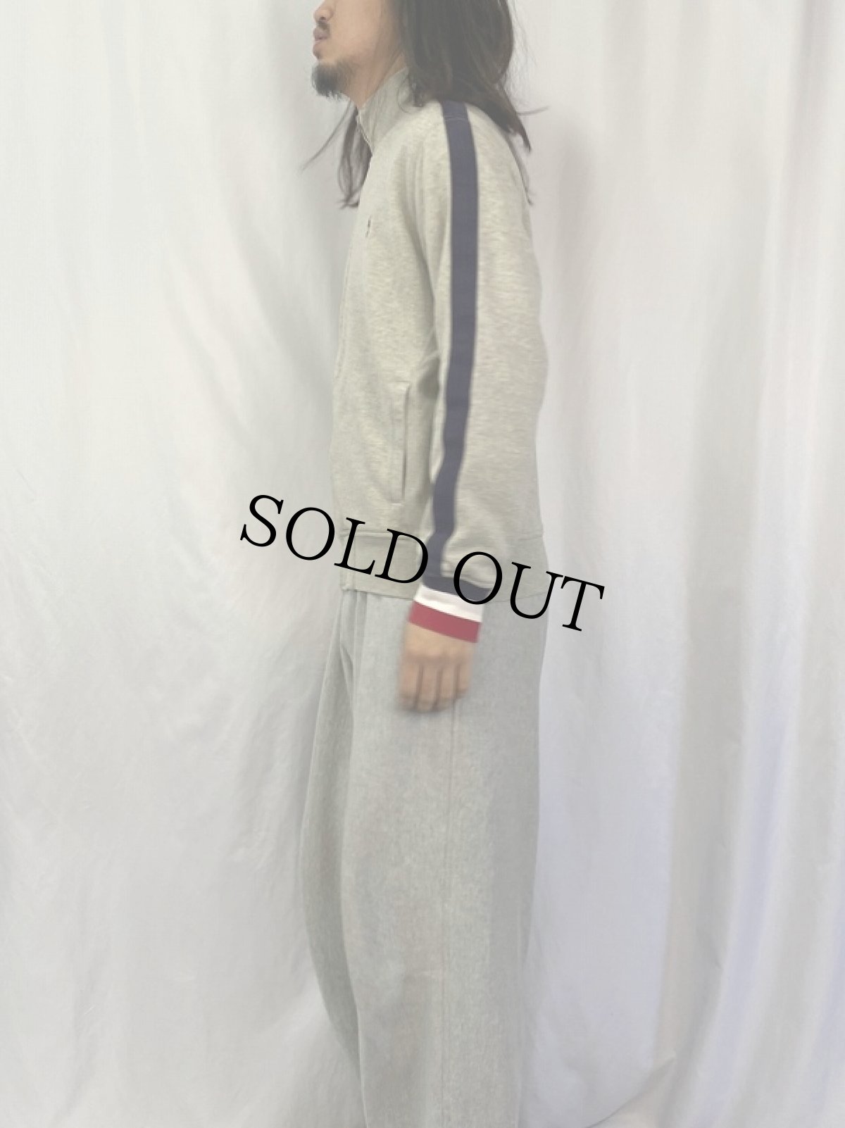 画像3: POLO Ralph Lauren ダブルフェイス スウェットジップジャケット L (3)