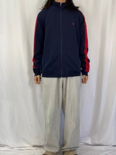 画像2: POLO Ralph Lauren スウェットジップジャケット NAVY XL (2)