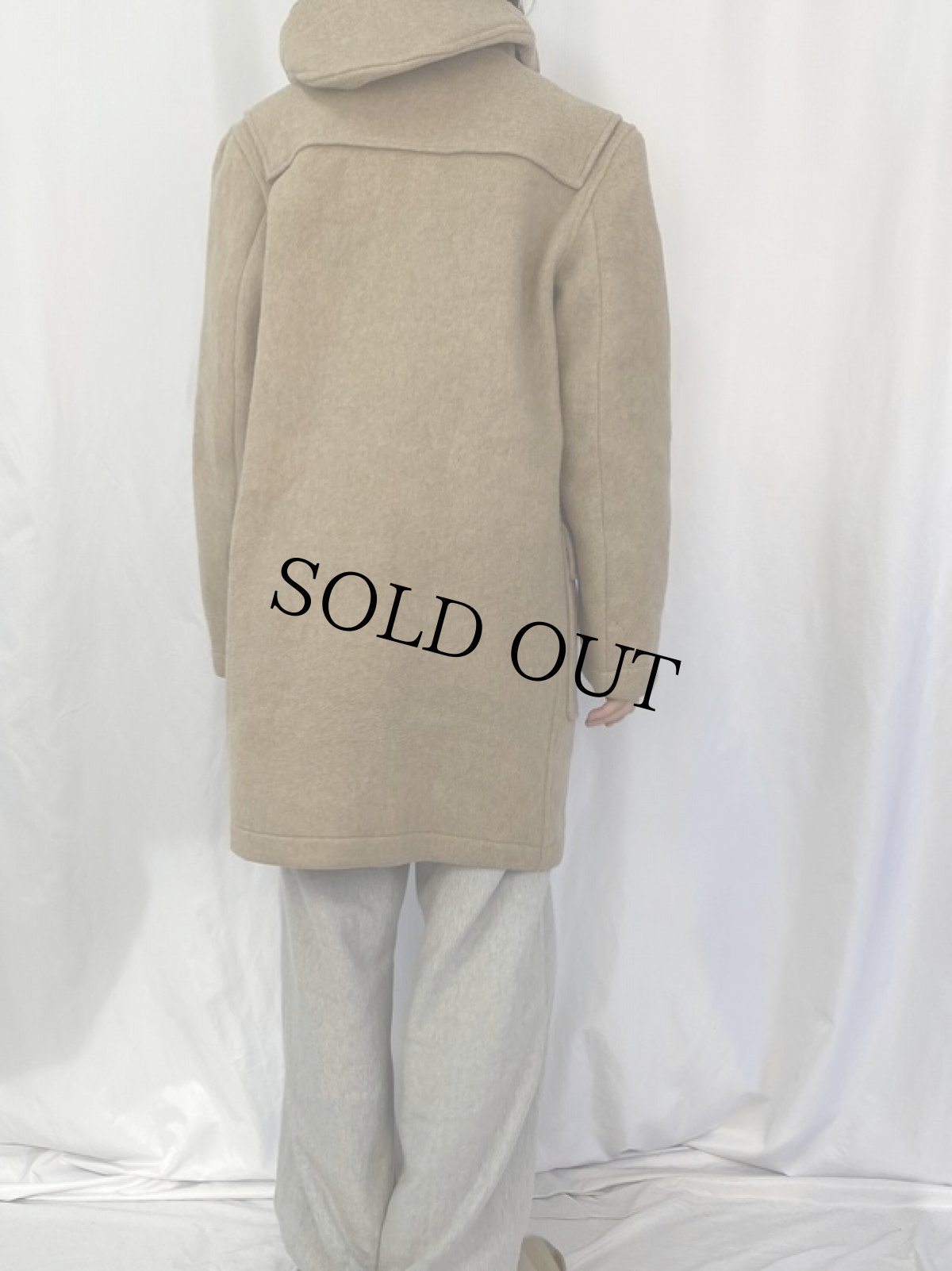 画像4: 70's Norm Thompson GREAT BRITAIN製 メルトンダッフルコート SIZE42 (4)