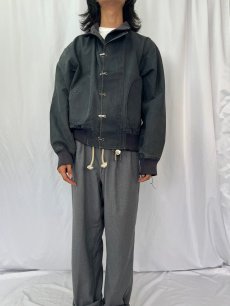 画像2: 90's POLO Ralph Lauren "Deck Hook Jacket Type" ダックミリタリージャケット (2)