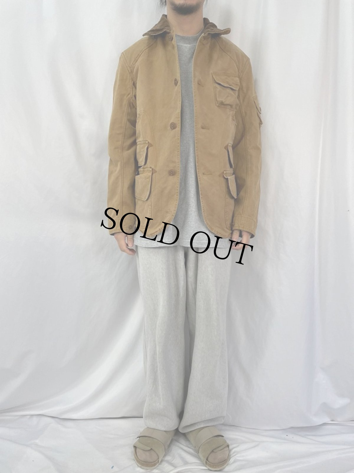 画像2: POLO Ralph Lauren ダックハンティングジャケット M (2)