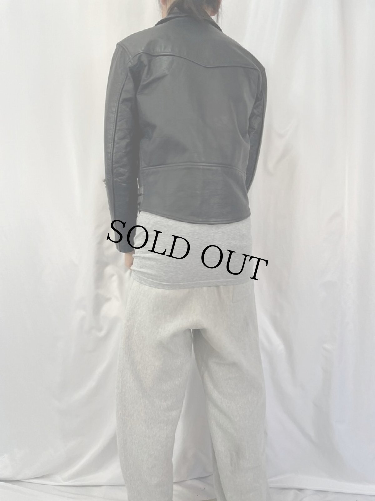 画像4: 70〜80's ダブルライダースジャケット (4)