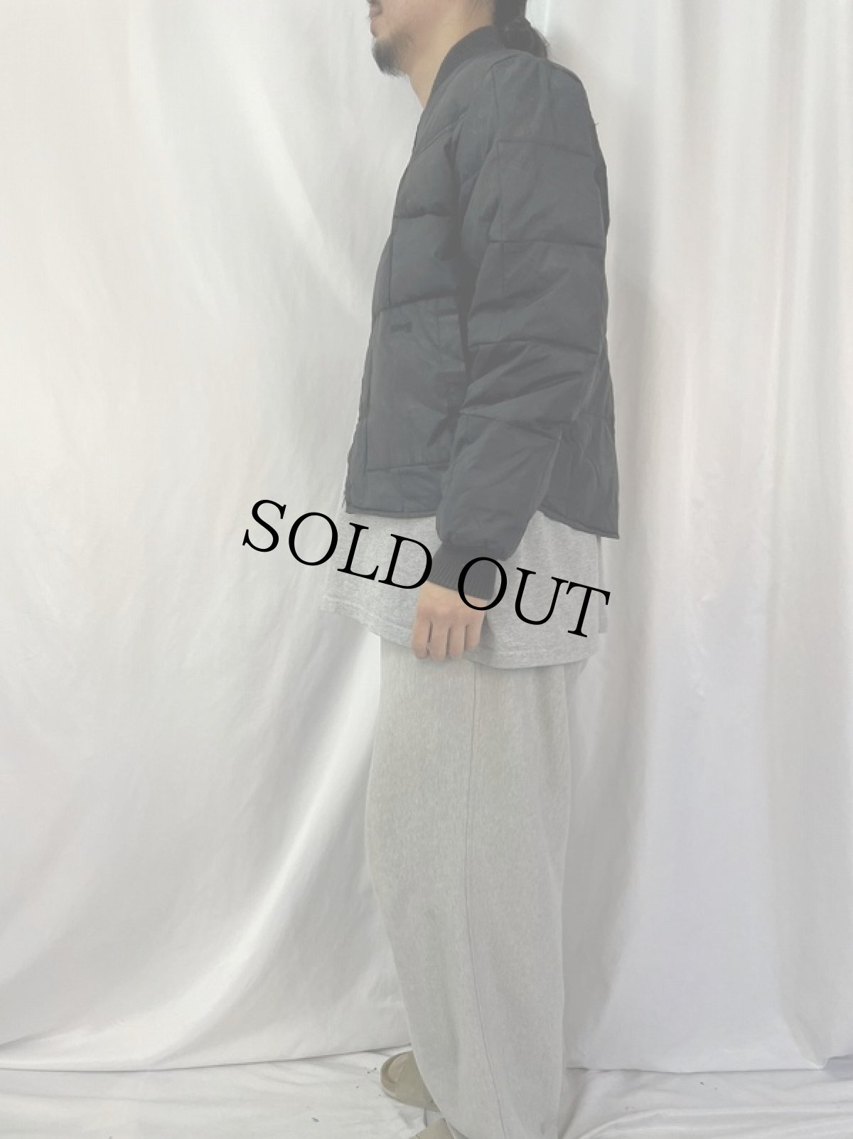 画像3: 70's DOWN by Shott キルティングダウンジャケット L (3)