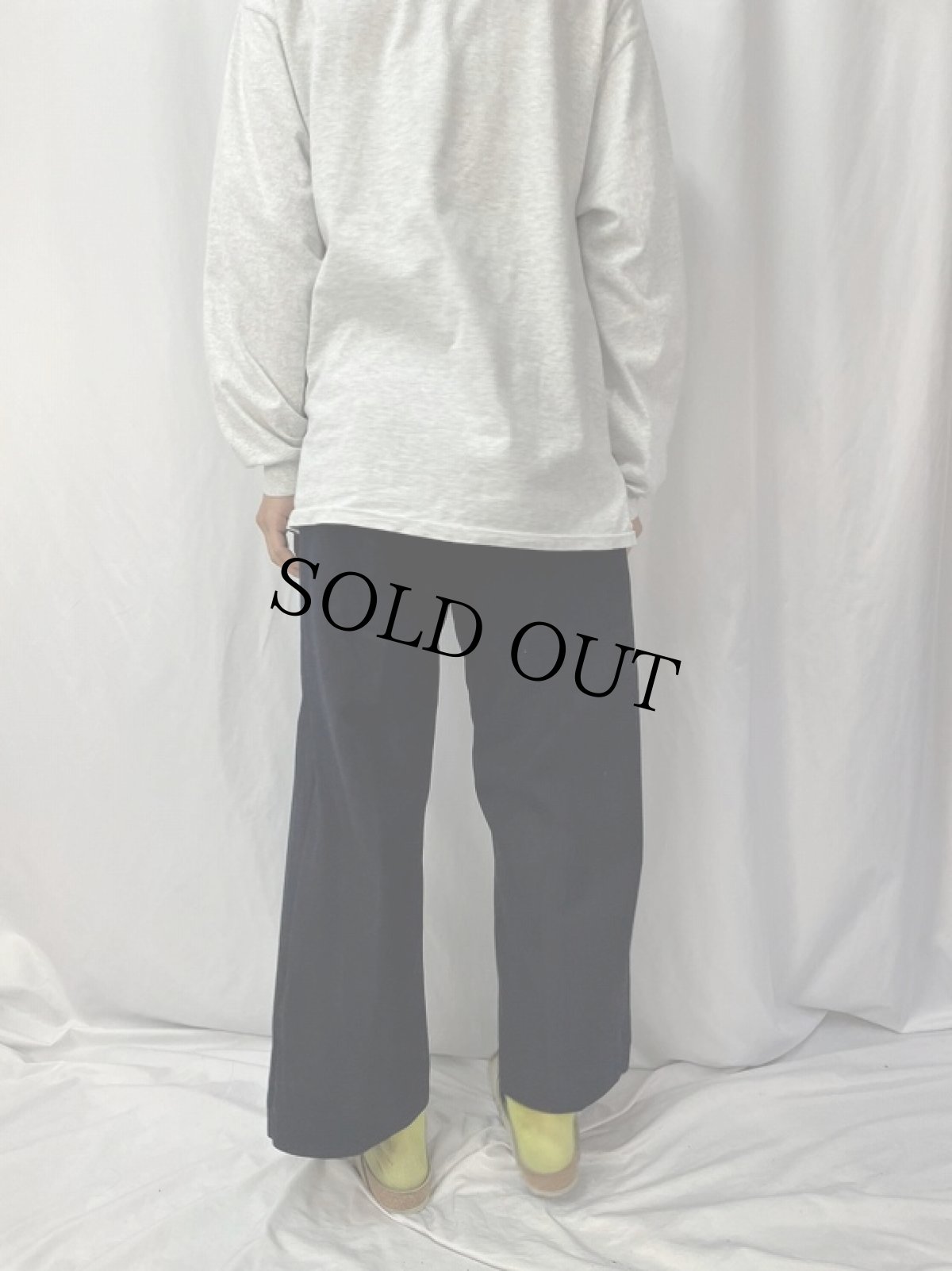 画像4: 50's U.S.NAVY ウールセーラパンツ NAVY W32 (4)