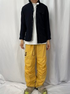 画像2: 40's U.S.NAVY NAVAL CLOTHING FACTORY 片ポケ CPOシャツ NAVY (2)