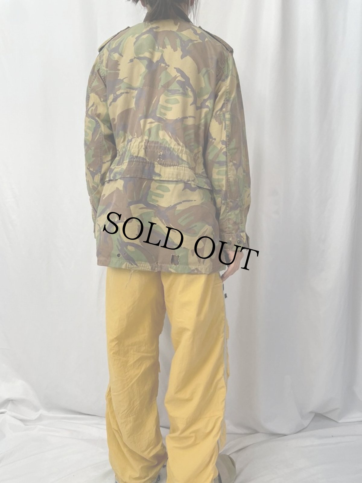 画像4: 70's ROYAL CANADIAN AIR FORCE DPMカモ柄 パラシュートジャケット  (4)