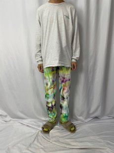 画像2: 【SALE】  80's Levi's 501 USA製 タイダイ染め ホワイトデニムパンツ W28 (2)