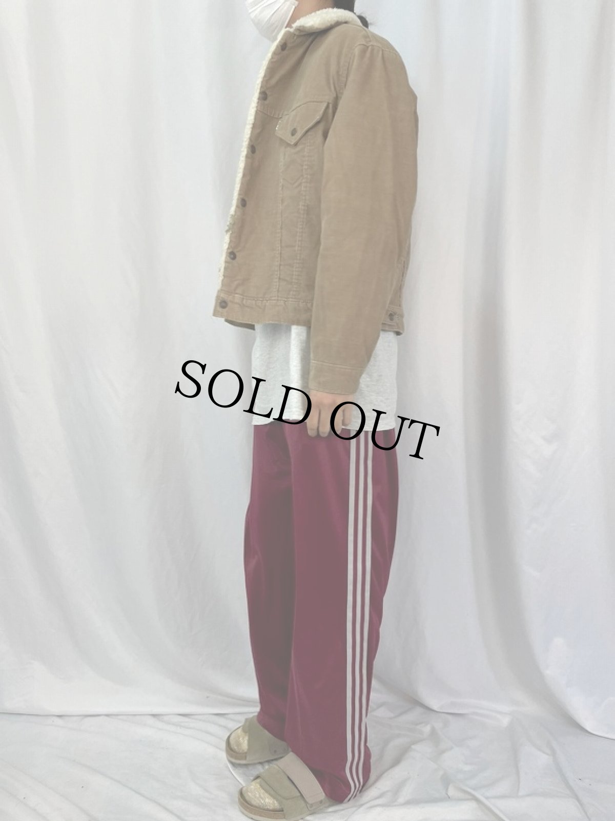 画像3: 80's Levi's 70605 USA製 コーデュロイボアジャケット SIZE42 (3)