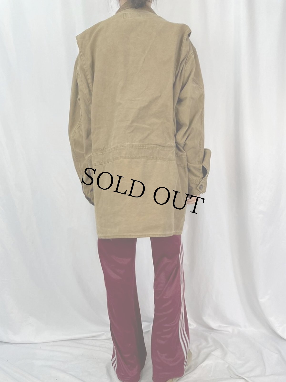 画像4: 80〜90's Eddie Bauer ダックハンティングジャケット XL (4)