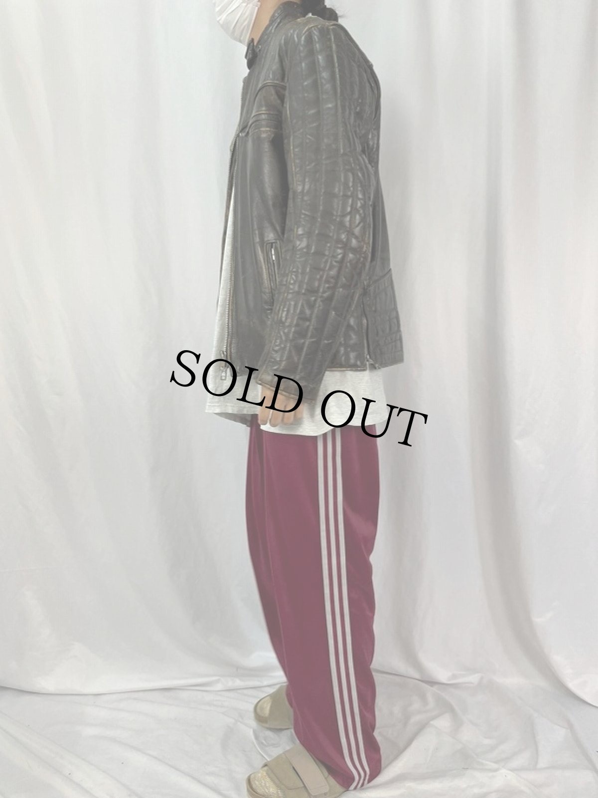 画像3: 70's シングルライダースジャケット (3)