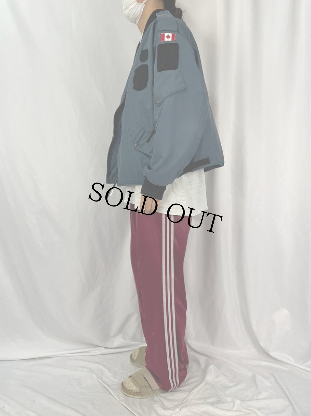 画像3: 90's ROYAL CANADIAN AIR FORCE フライトジャケット (3)