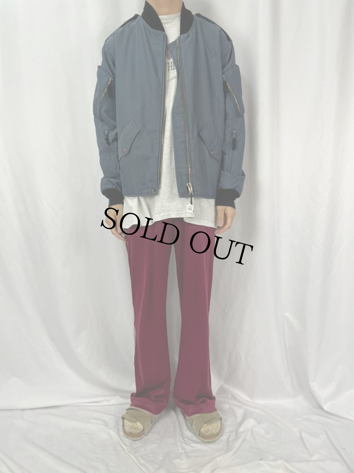 画像2: 90's ROYAL CANADIAN AIR FORCE フライトジャケット (2)