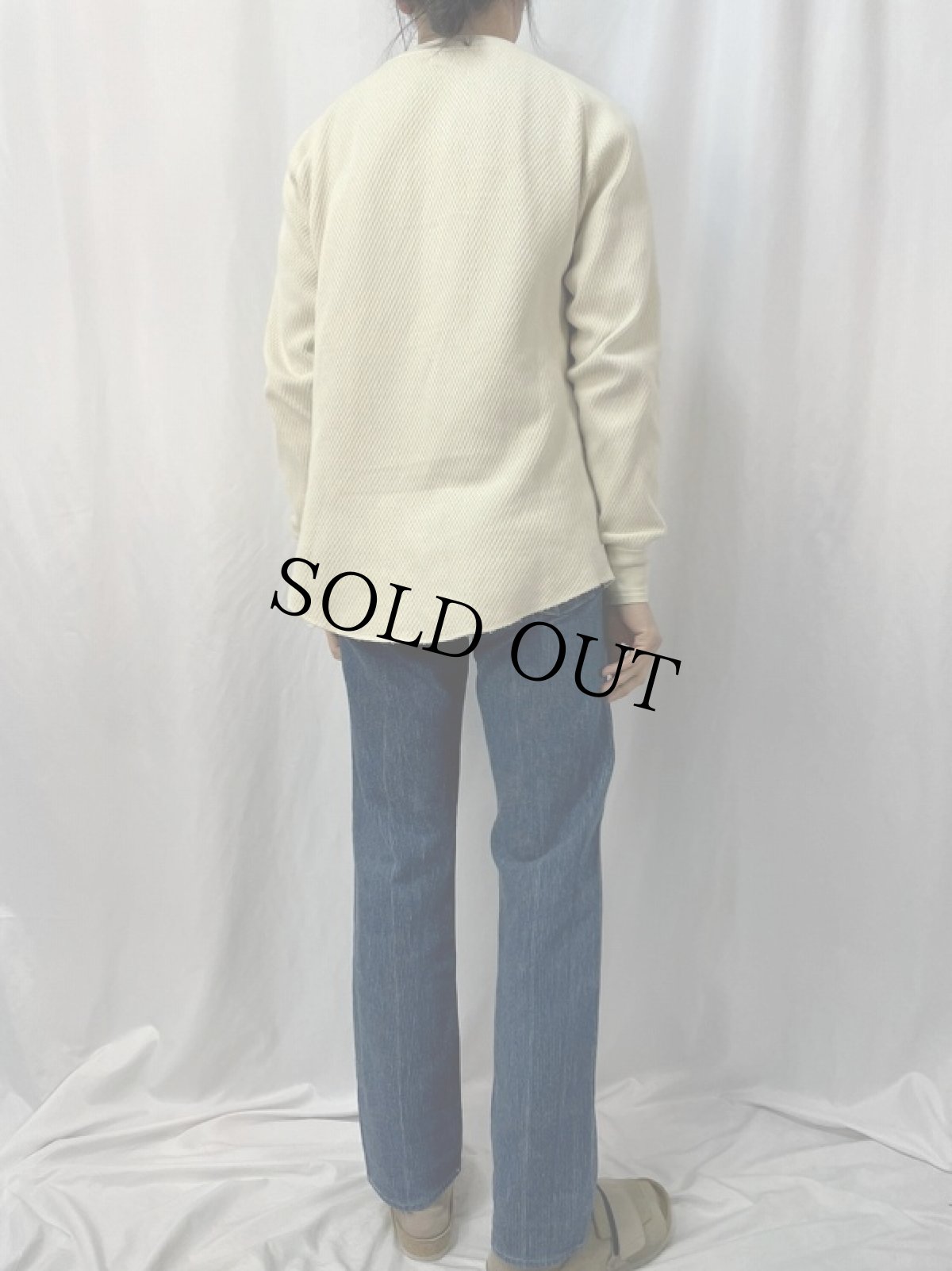 画像4: 80's Levi's 501 USA製 ストライプ柄 デニムパンツ W31 (4)