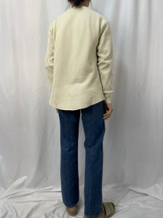 画像4: 80's Levi's 501 USA製 ストライプ柄 デニムパンツ W31 (4)