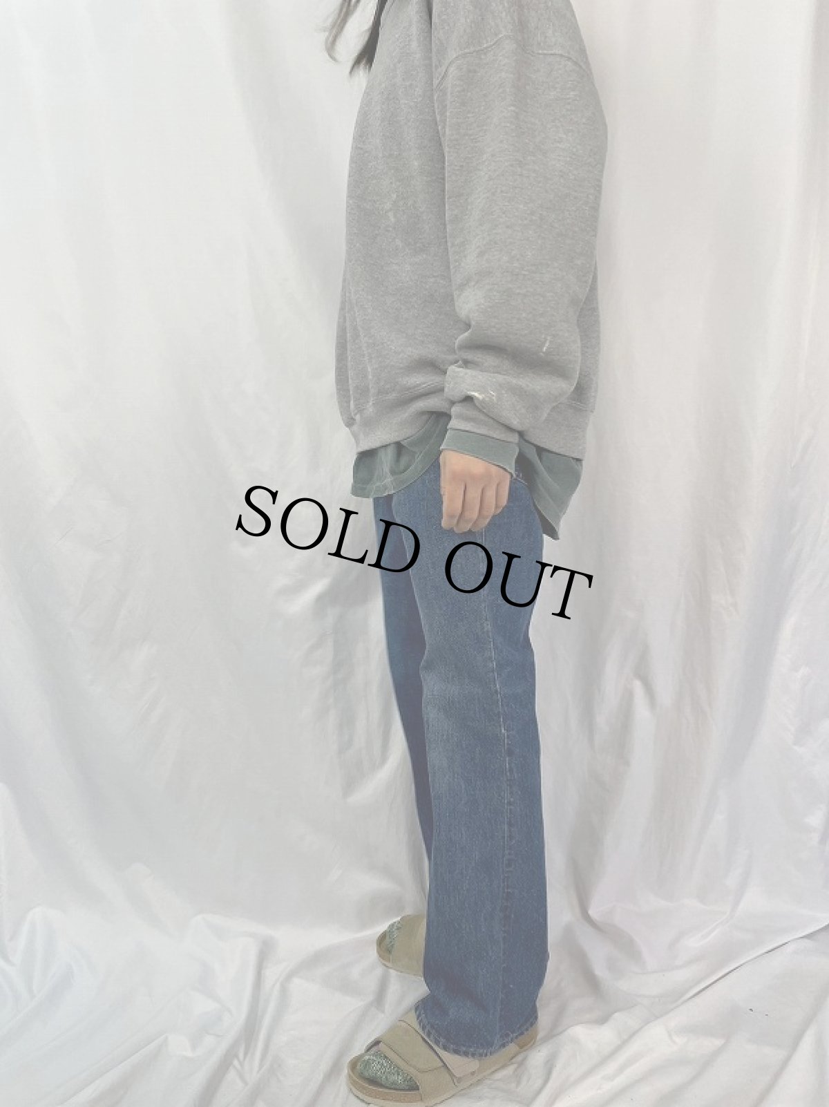 画像3: 70's Levi's 517 USA製 内股シングル "BOOT CUT" フレアデニムパンツ W34 (3)