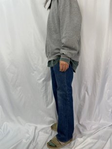 画像3: 70's Levi's 517 USA製 内股シングル "BOOT CUT" フレアデニムパンツ W34 (3)