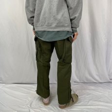 画像4: 80's CANADIAN ARMY ウィンドオーバーパンツ SHORT-SMALL DEADSTOCK (4)