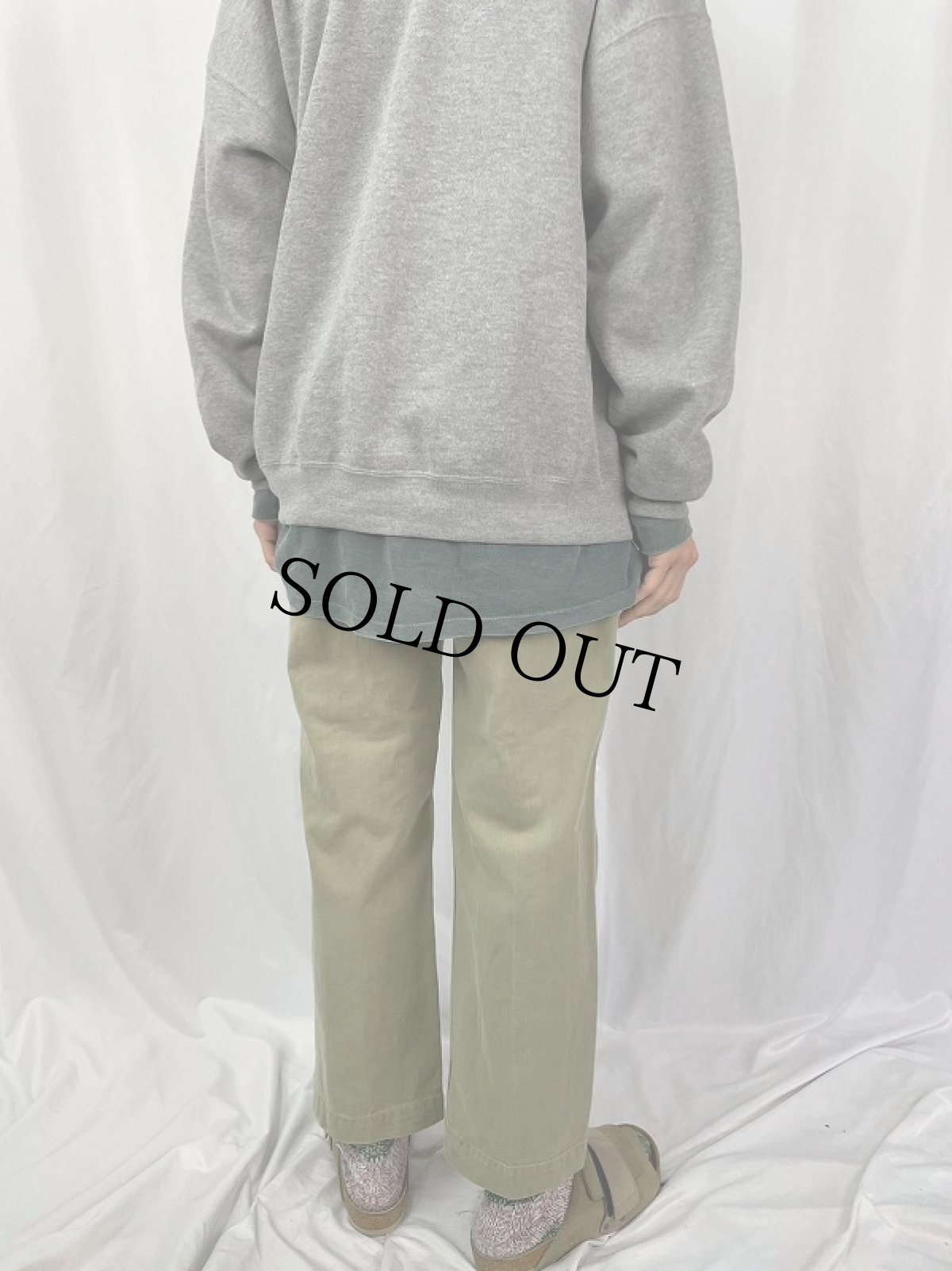 画像4: 40's Canadian Army ワークトラウザーズ W31 (4)