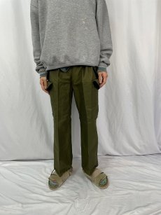 画像2: 80's CANADIAN ARMY ウィンドオーバーパンツ SHORT-SMALL DEADSTOCK (2)