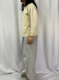 画像3: Guernsey WOOLLENS ガンジーニットセーター SIZE46 (3)