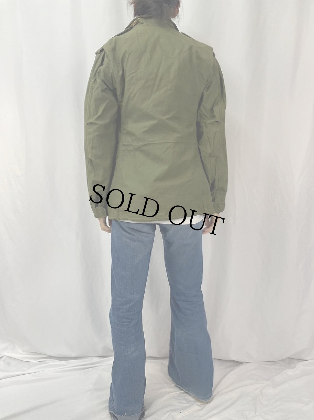 画像4: 70's U.S.MILITARY M-65 "SEABEES" フィールドジャケット 3rd SMALL-REGULAR (4)