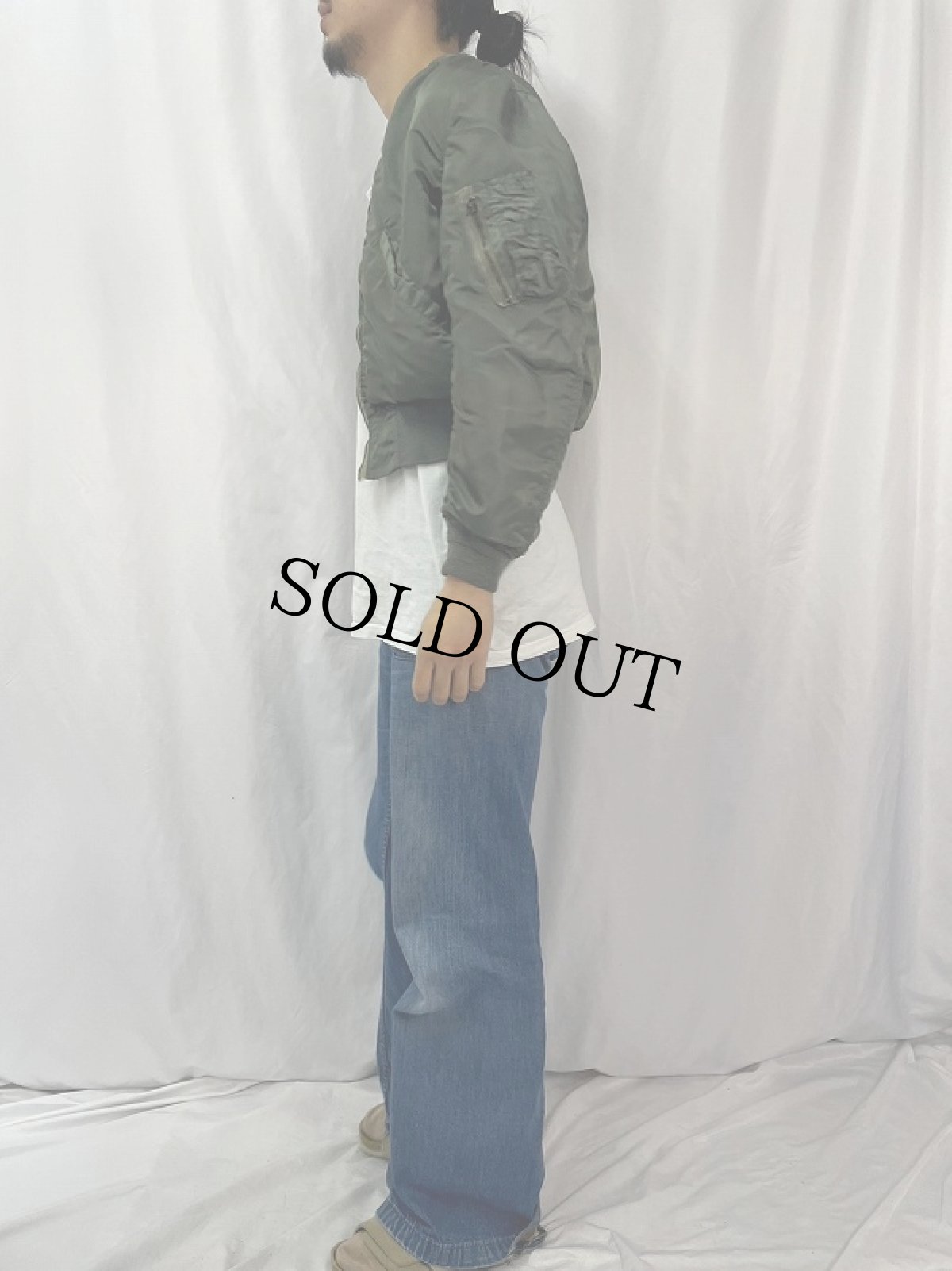 画像7: 60's U.S.AIR FORCE L-2B フライトジャケット SMALL (7)