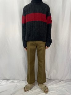 画像2: 70's LEVI'S 517 BIGE "STA-PREST" ツイルフレアパンツ W33 (2)