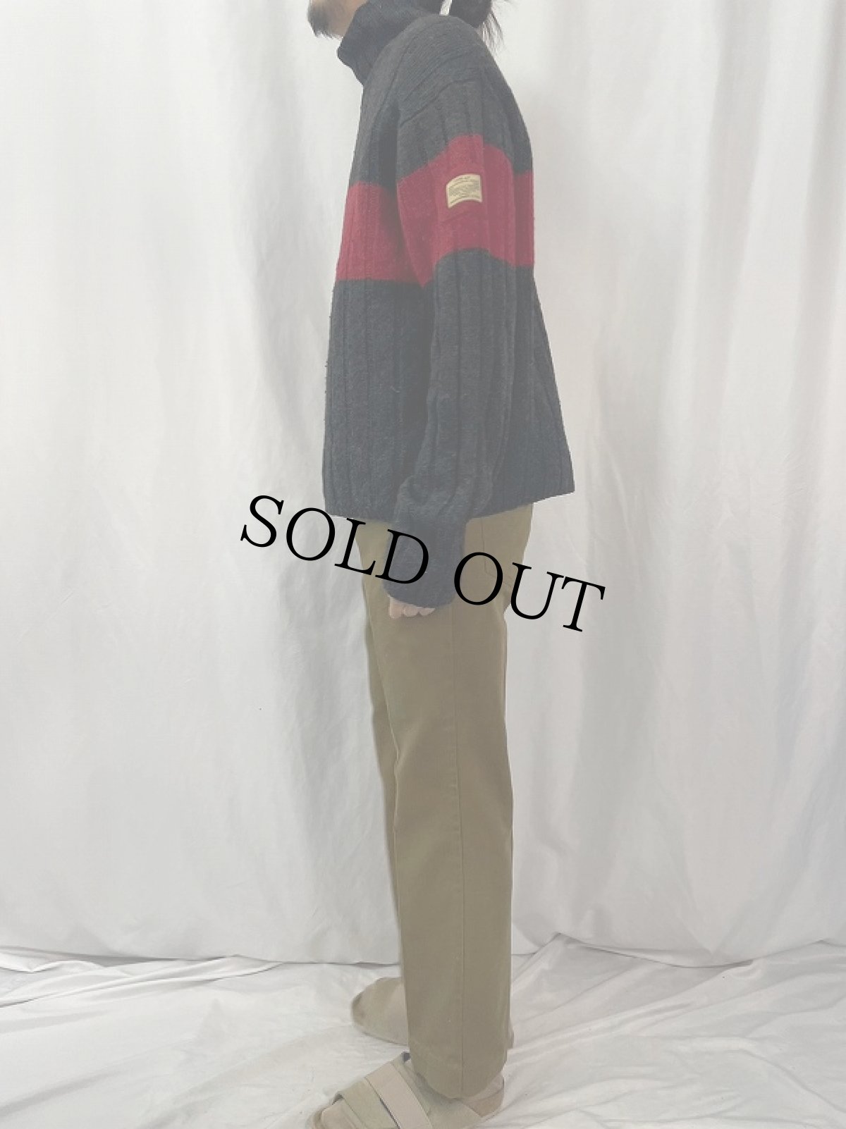 画像3: 70's LEVI'S 517 BIGE "STA-PREST" ツイルフレアパンツ W33 (3)