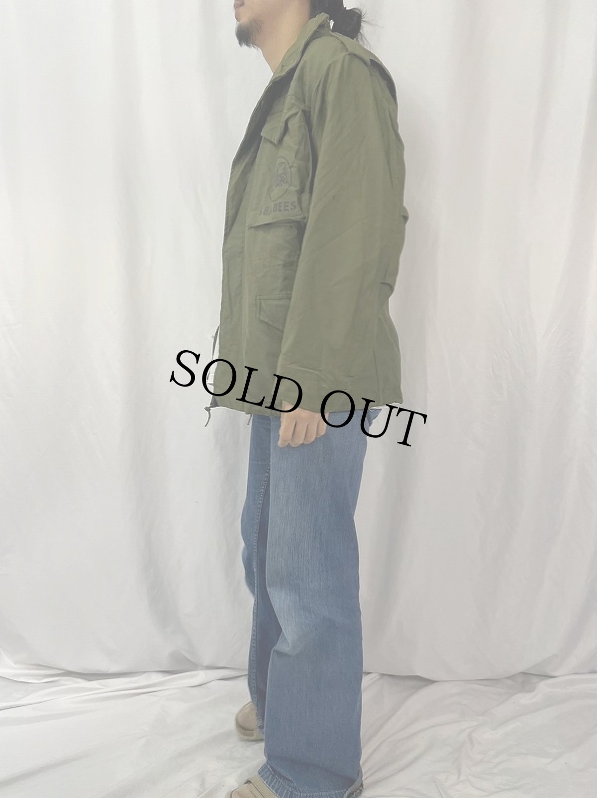 画像3: 70's U.S.MILITARY M-65 "SEABEES" フィールドジャケット 3rd SMALL-REGULAR (3)