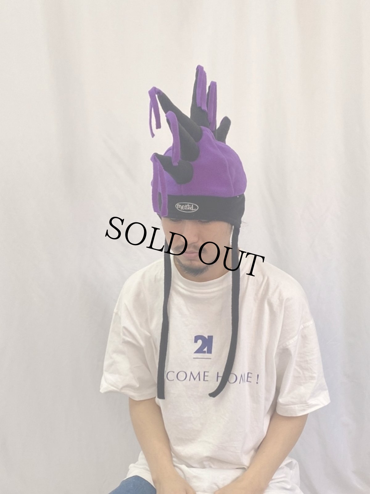 画像2: mental デザインフリースキャップ (2)