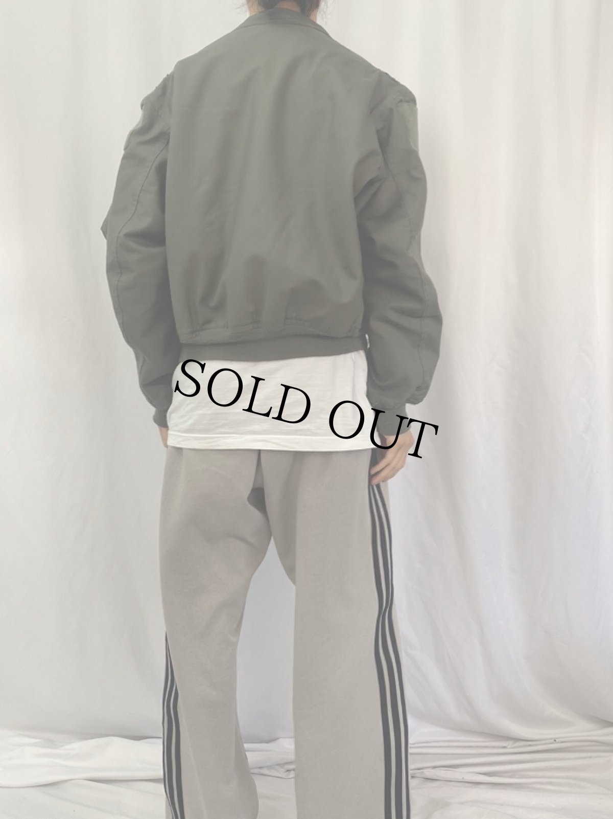 画像4: 2010's U.S.AIR FORCE CWU-36/P "NOVOLOID" フライトジャケット X-LARGE (4)