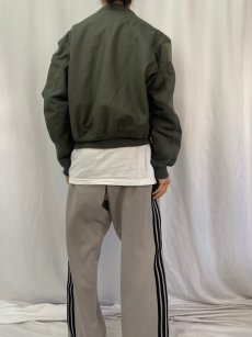 画像4: 2010's U.S.AIR FORCE CWU-36/P "NOVOLOID" フライトジャケット X-LARGE (4)