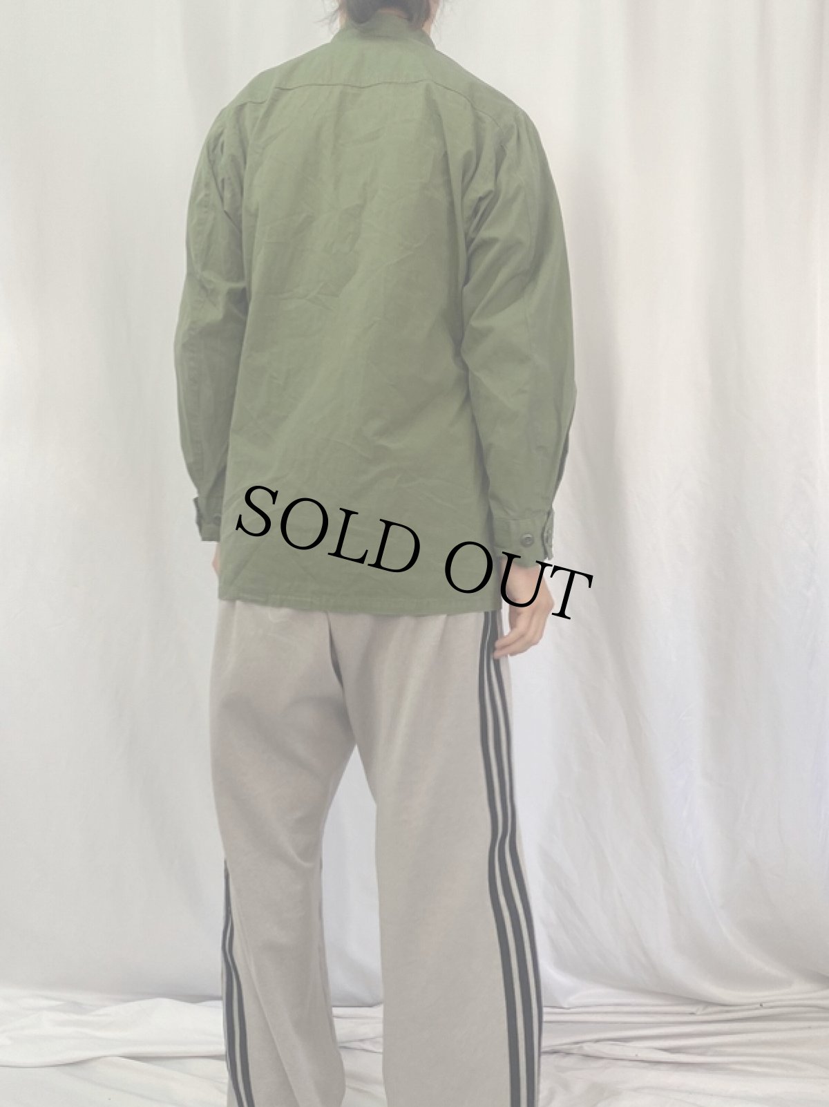 画像4: 60's U.S.ARMY ジャングルファティーグジャケット 3rd SMALL-LONG (4)