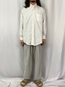 画像2: 90's Brooks Brothers USA製 オックスフォードボタンダウンシャツ SIZE16 1/2-3 (2)