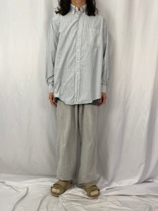 画像2: 90's Brooks Brothers USA製 ストライプ柄 ボタンダウンシャツ SIZE17 1/2-4 (2)