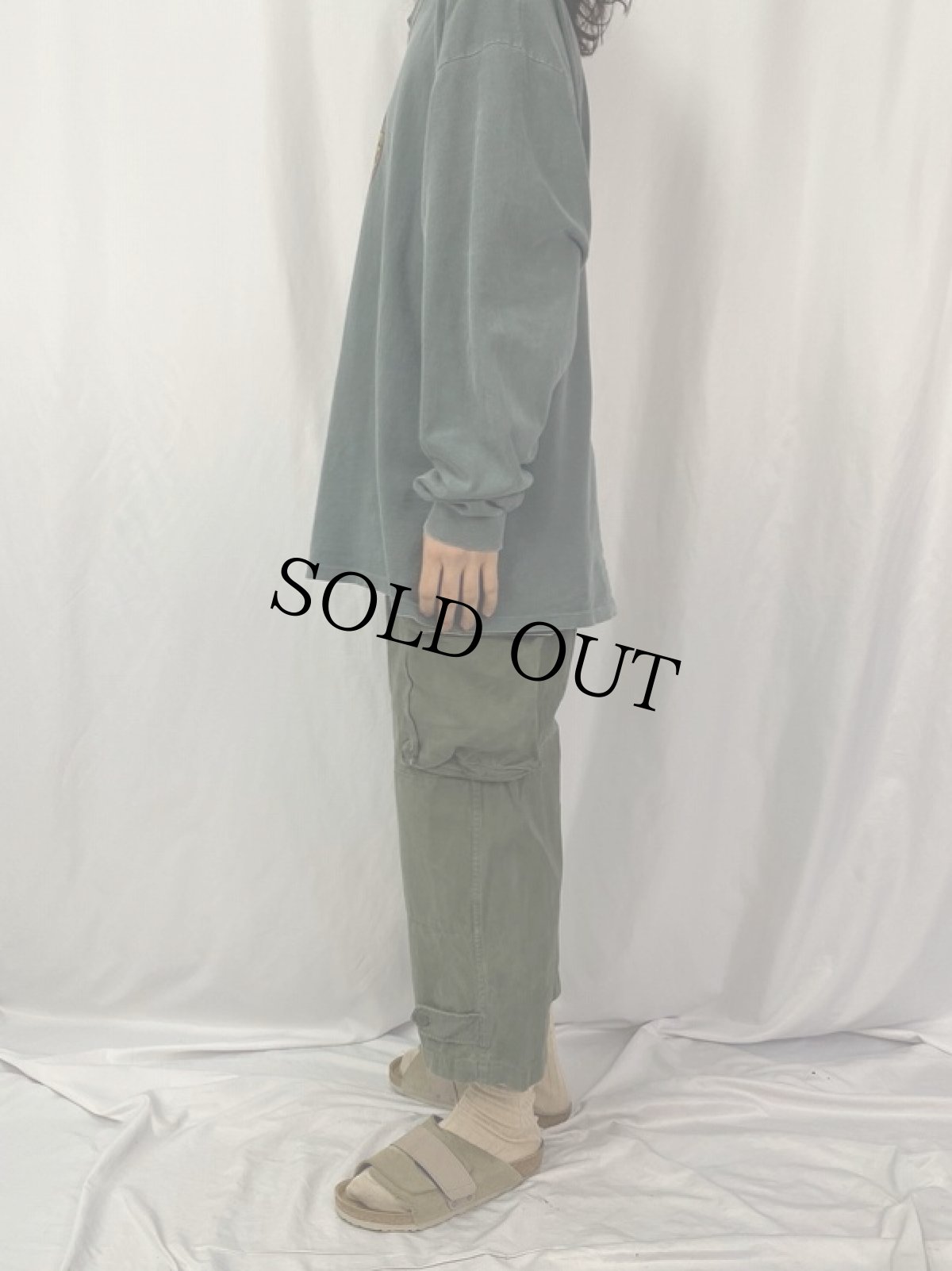 画像3: 40~50's French Air Force M-47 コットンツイル カーゴパンツ W31 (3)